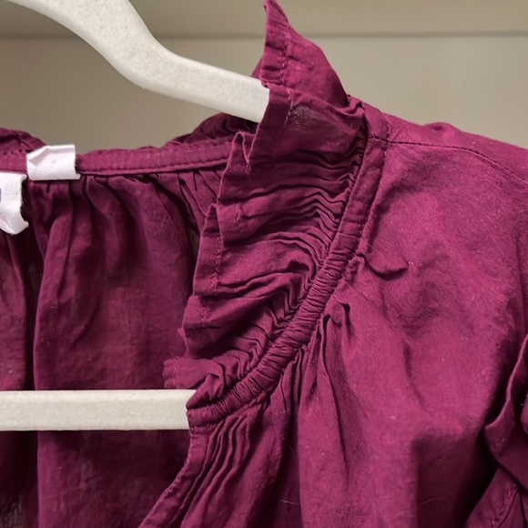 Gap flutter sleeve long sleeve blouse - Picture 4 of 4